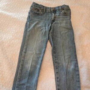 Boys Jeans: 3 PAIRS: 1 Polo Hampton Straight Sz 6, 1 Polo Sz 7, 1 Old Navy Sz 8